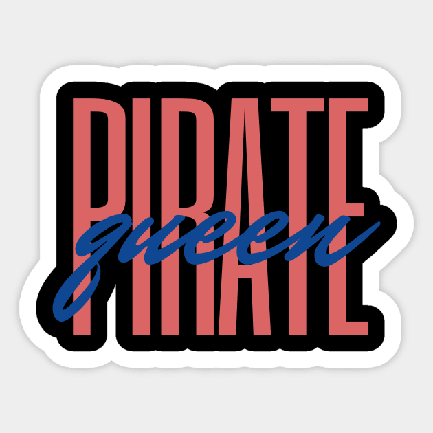 Pirate Queen Sticker by Pirate Living 